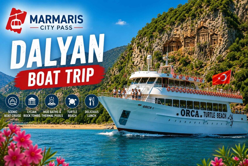 Marmaris: Dalyan River Boat Trip, Turtle Beach & Mud Baths 1