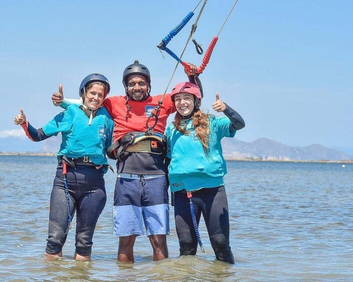 Stagnone di Marsala: Kitesurfing Sea Baptism 1