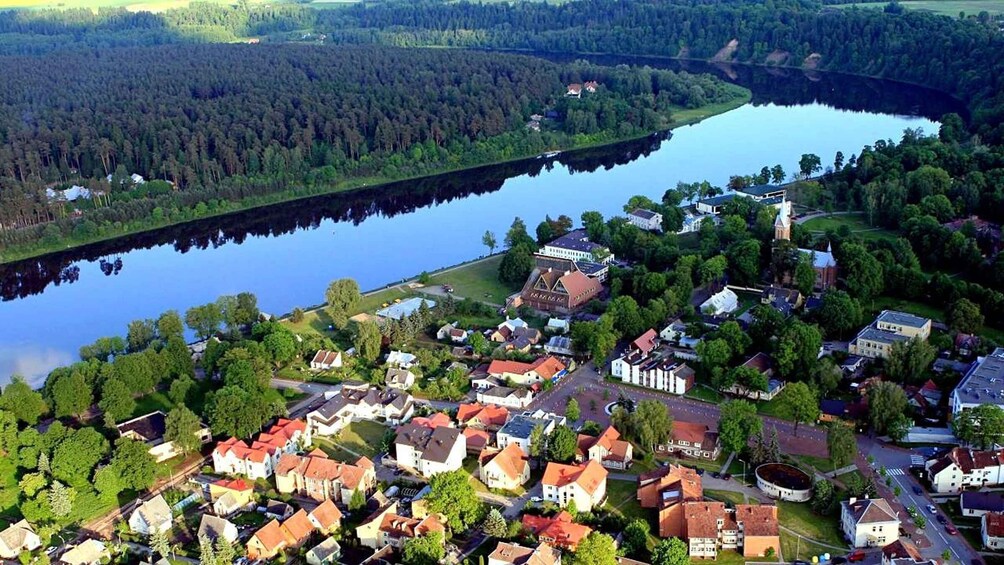 Picture 6 for Activity Birštonas: Hot Air Balloon Flight with Champagne & Pickup 2