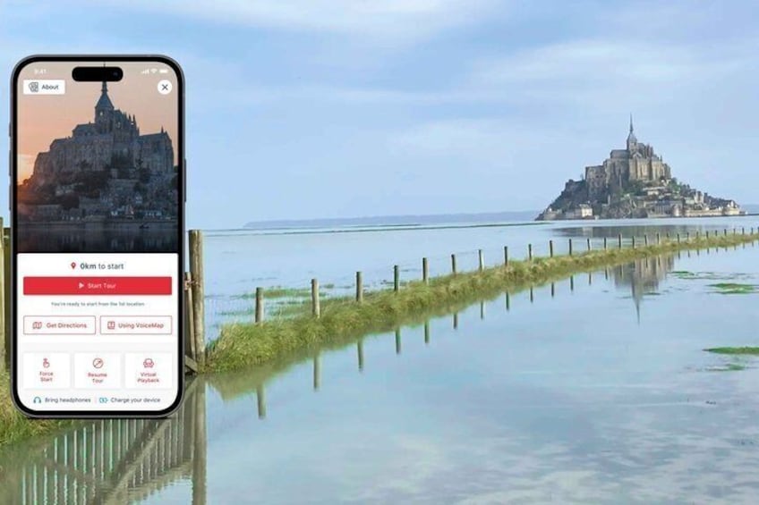 Never Defeated: Mont Saint-Michel Self-Guided Walking Tour 1