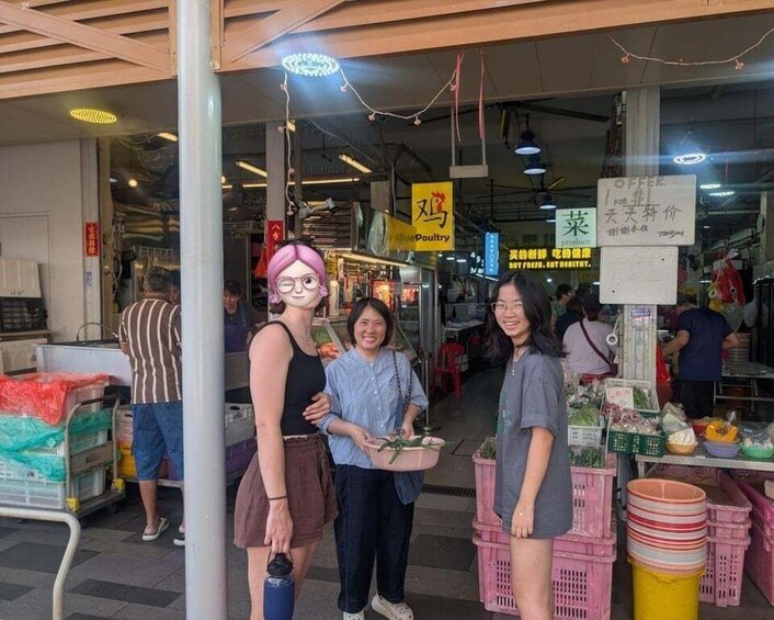 Singapore Local life: Market, Local food Cooking, Tea Chat 1