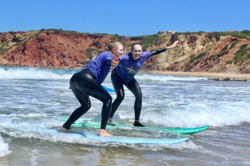 Algarve: Amado Beach Group Surf Lesson with Instructor 1