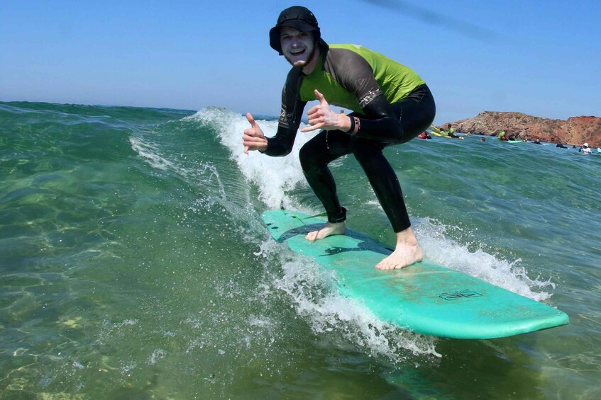 Picture 1 for Activity Algarve: Amado Beach Group Surf Lesson with Instructor 5