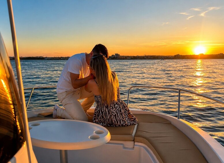 Picture 1 for Activity Torrevieja: Private Sunset Boat Cruise for Couples with Cava 3