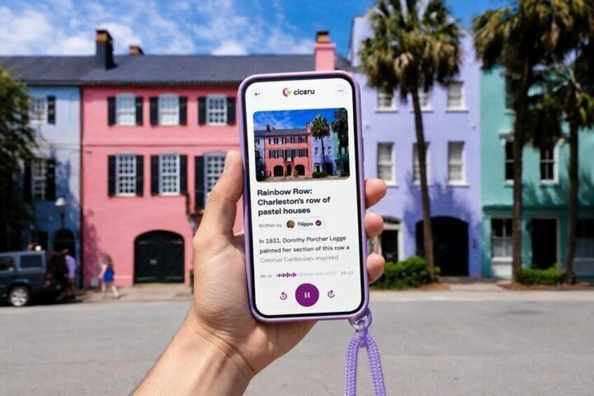 Charleston Self-Guided Walking Tour Landmarks with Audio & Quiz 1