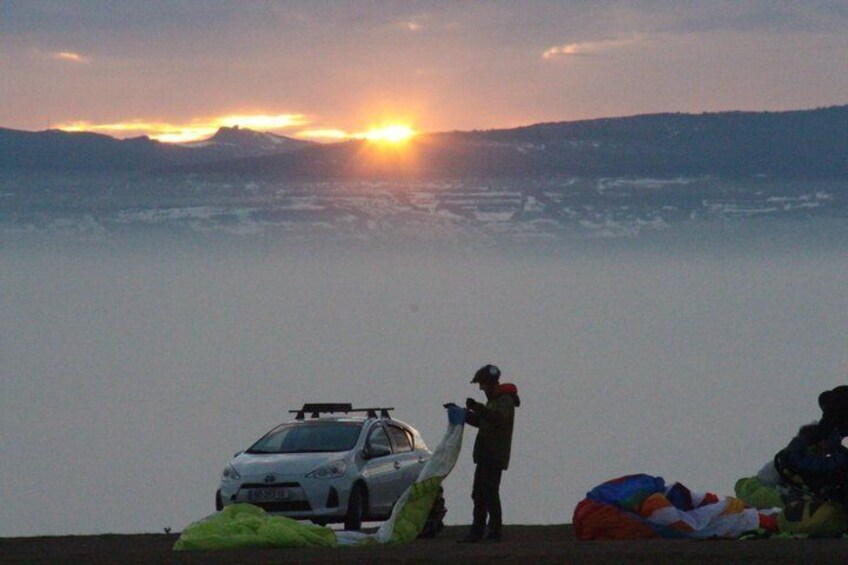 Tandem Paragliding Flight over Gudauri with Photos & Video 2