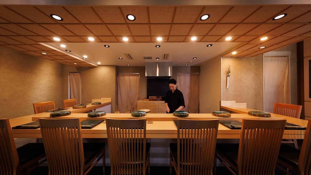 Picture 8 for Activity Tokyo: Premium Sushi Counter Experience with Sparkling Sake 5