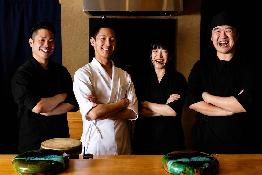 Picture 9 for Activity Tokyo: Premium Sushi Counter Experience with Sparkling Sake 2