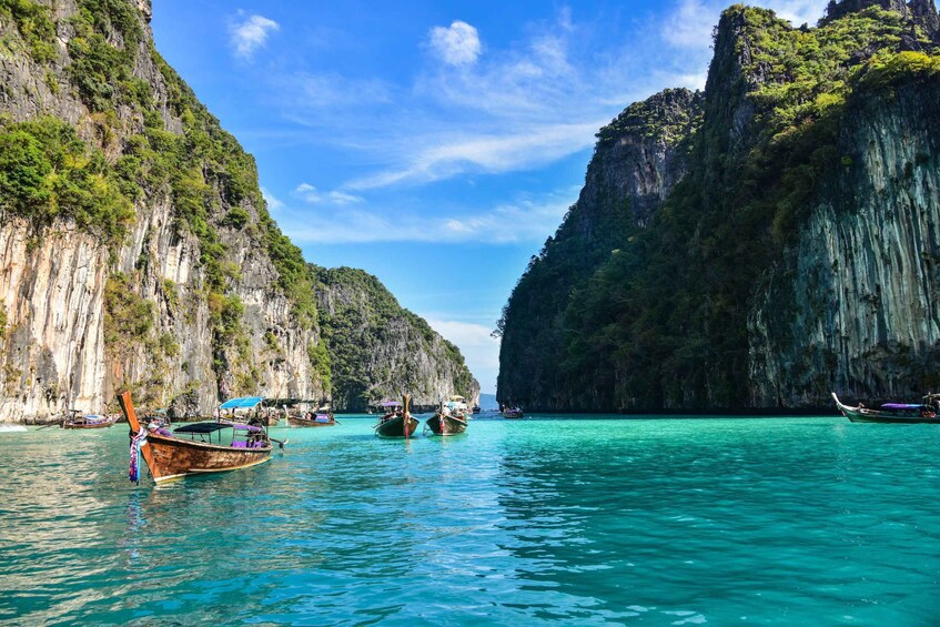 Picture 9 for Activity Phuket: Phi Phi & Khai island Small Group Speedboat Tour 2