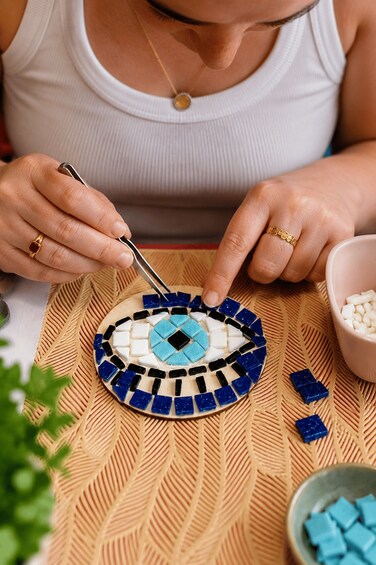 Athens: Evil Eye Mosaic Workshop with Souvenir 1