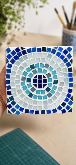 Picture 5 for Activity Athens: Evil Eye Mosaic Workshop with Souvenir 4