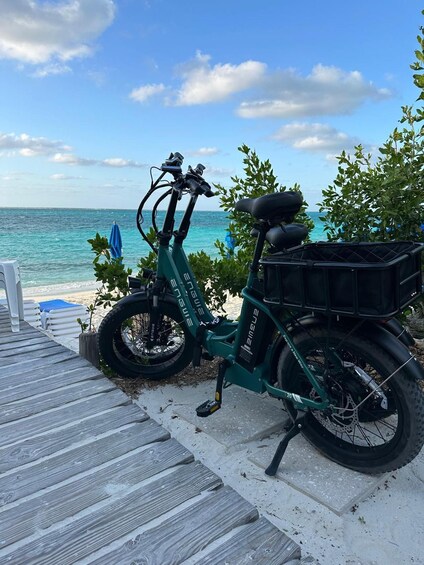 Grand Turk: Guided Ebike Tour with Lighthouse & Beach Visit 1