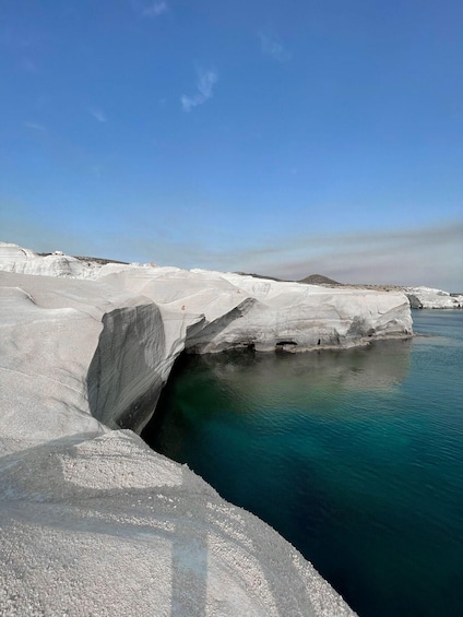 Milos: Private Boat Tour to Sarakiniko, Kimolos & Polyaigos 1