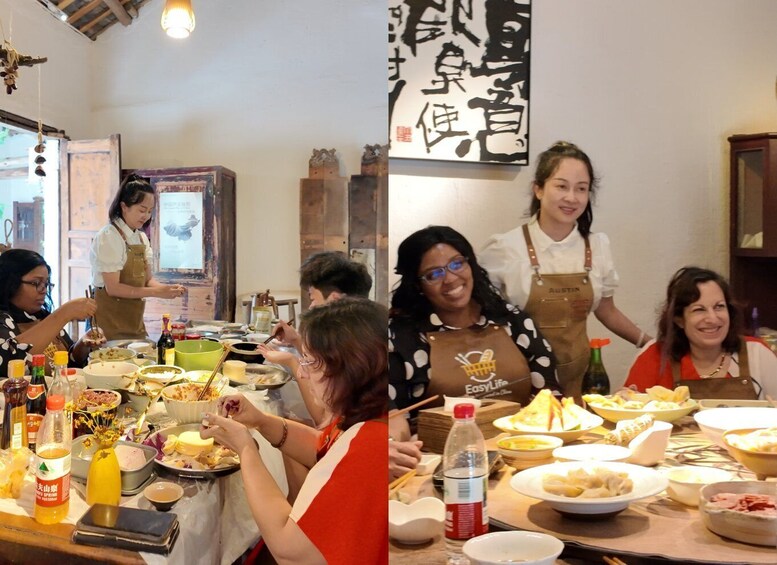 Picture 1 for Activity Chengdu Countryside: Dumpling Class & Sichuan Feast Cookout 5