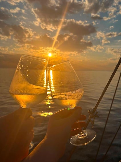 Picture 2 for Activity Portorož: Golden Hour Cruise with Sparkling Wine 5