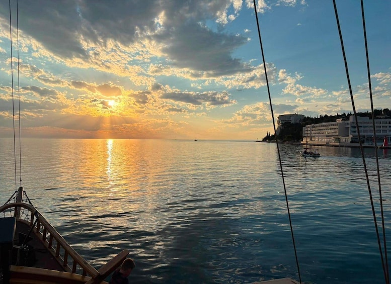 Picture 1 for Activity Portorož: Golden Hour Cruise with Sparkling Wine 3