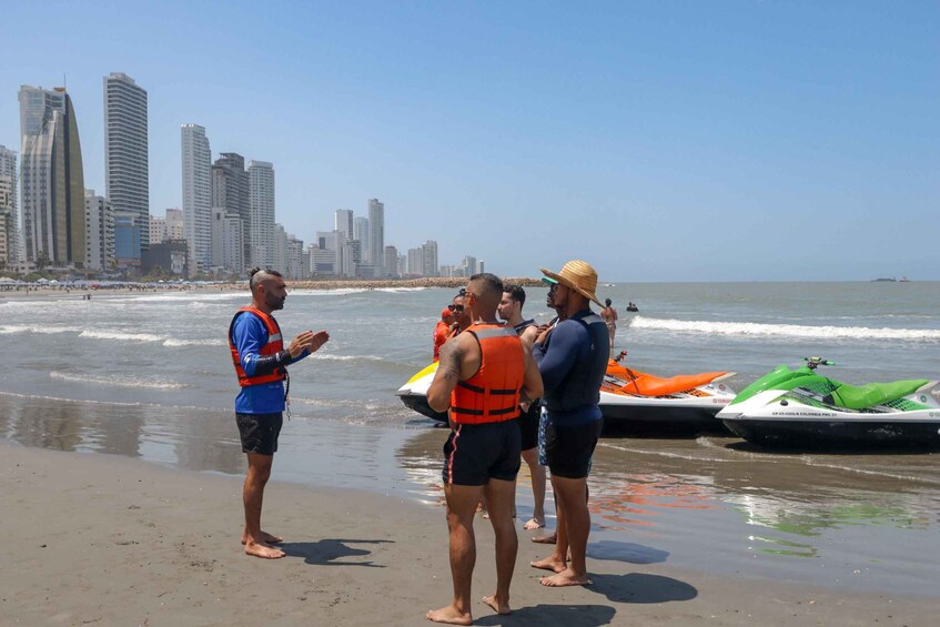 Picture 11 for Activity Cartagena Jet Ski Adventure With Optional Drone Video 3