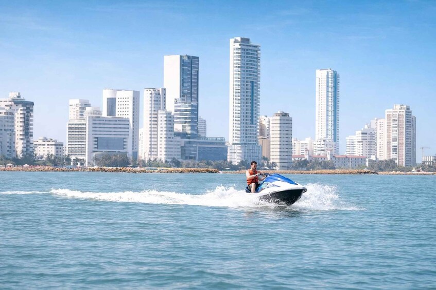 Picture 9 for Activity Cartagena Jet Ski Adventure With Optional Drone Video 2