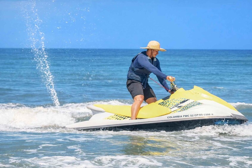 Picture 3 for Activity Cartagena Jet Ski Adventure With Optional Drone Video 4