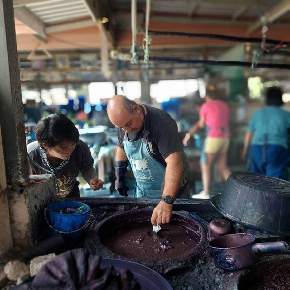 From Phrae: Guided City Tour with Mo Hom Dyeing Workshop 1