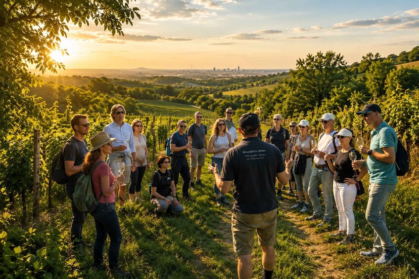 Vienna: Guided Wine Walk and Tasting at Bisamberg Vineyards 1