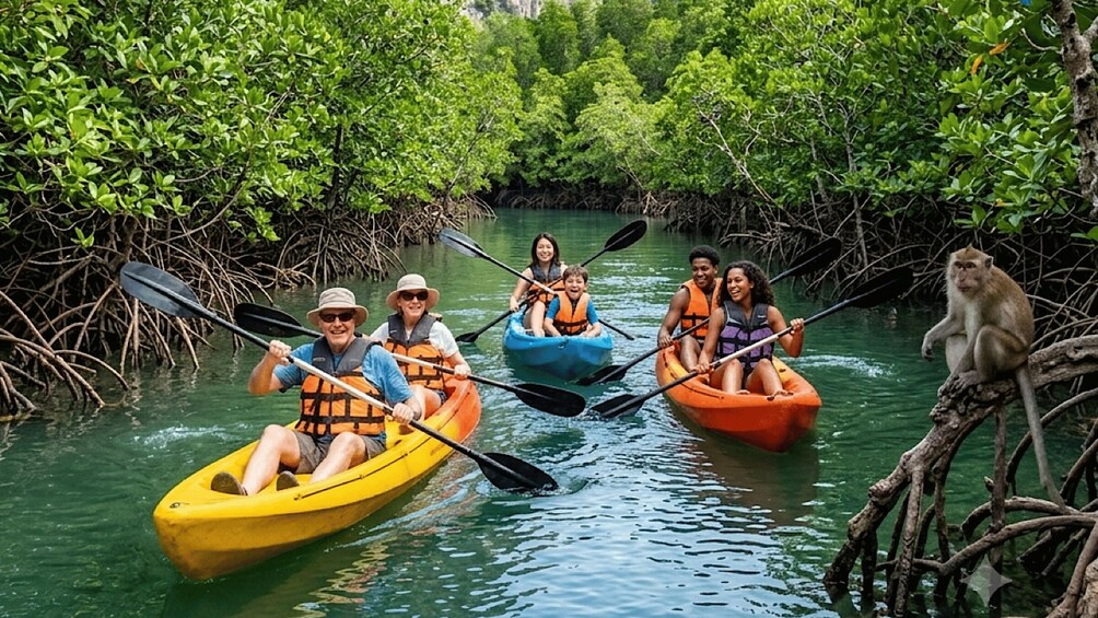 Picture 1 for Activity Ao Nang: Kayaking Ao Thalane & Mangroves Tour 3