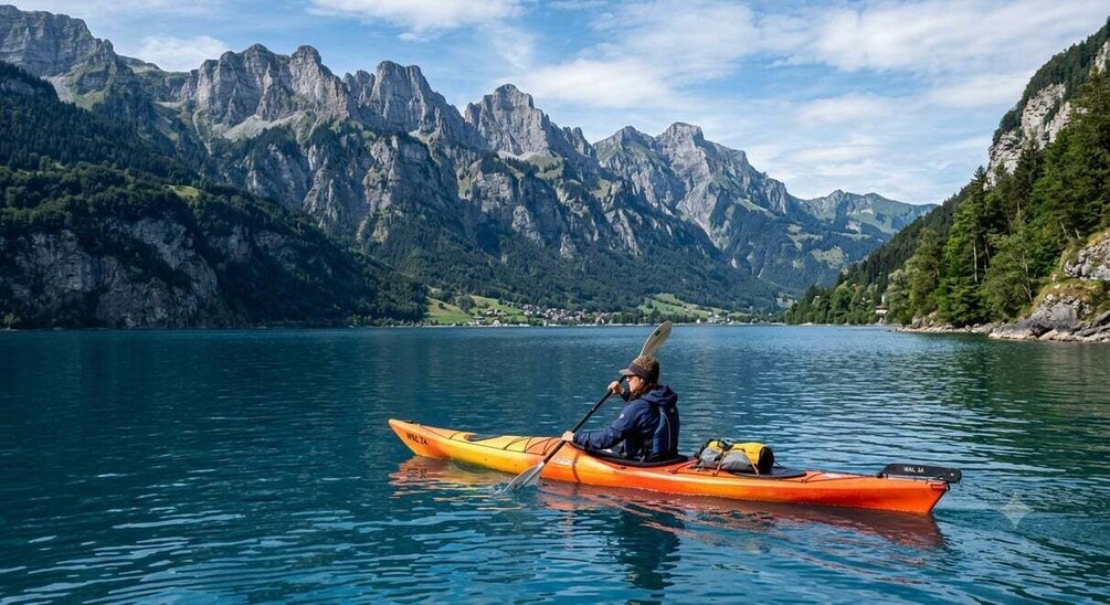 Picture 3 for Activity From Zurich: Alpine Coaster, Kayaking & Boat Cruise Day Trip 4