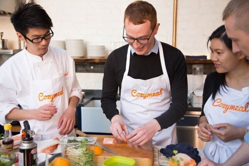 Japanese Sushi Class in Indianapolis (Includes 3-Course Meal) 1