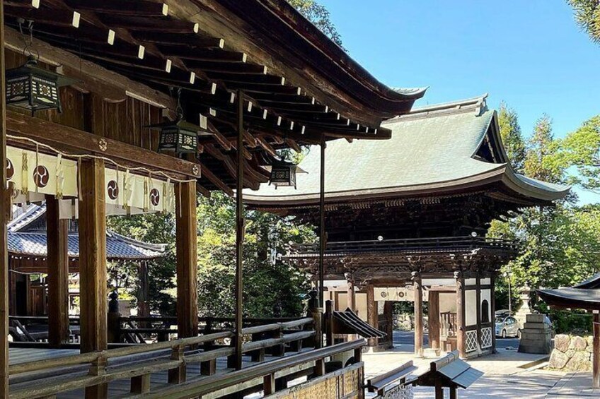 From Kyoto or Osaka Shirahige Floating Torii and Water Town Tour 5