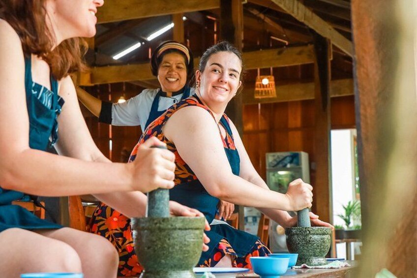 Authentic Thai Cooking Masterclass with Local Market Walk 1