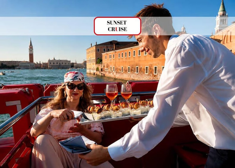 Sunset Cruise with Aperitivo & Lagoon Views 1