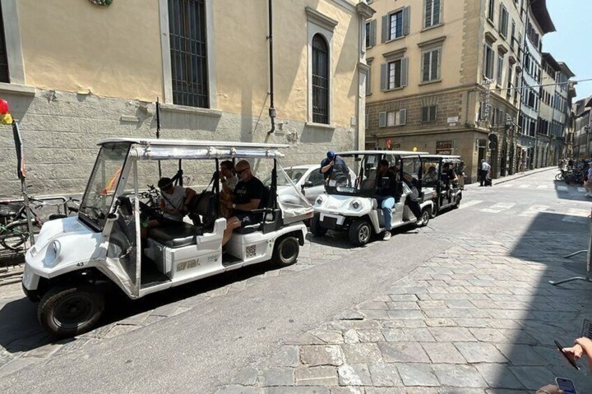 Florence Golf Cart Tour Piazzale Michelangelo Panoramic Views 3