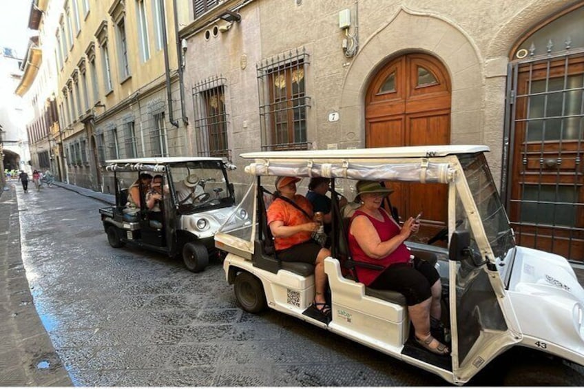 Florence Golf Cart Tour Piazzale Michelangelo Panoramic Views 2