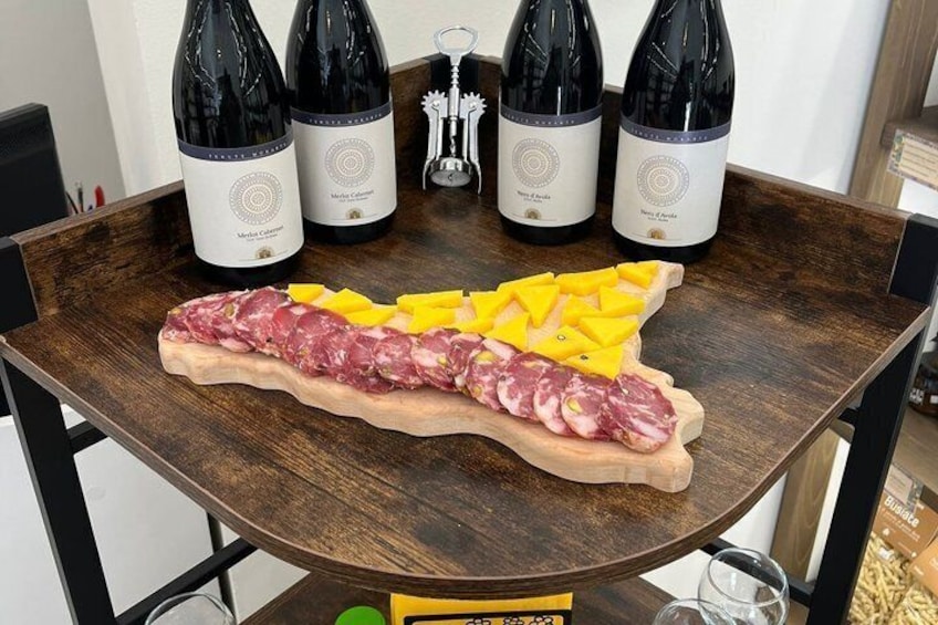 Messina Shore Excursion Sicilian Wine and Charcuterie Tasting 1