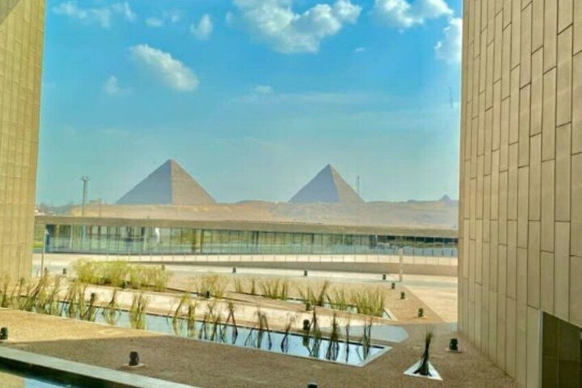 Alexandria Port Giza Pyramids Sphinx and GEM Private Tour 1