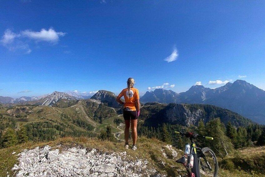 Cortina d'Ampezzo Bike and Hike Adventure in the Secret Dolomites 3