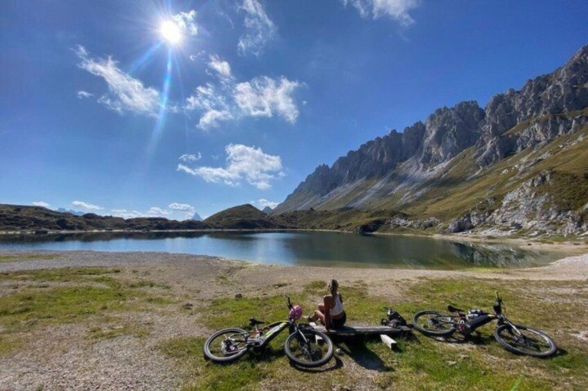 Cortina d'Ampezzo Bike and Hike Adventure in the Secret Dolomites 3