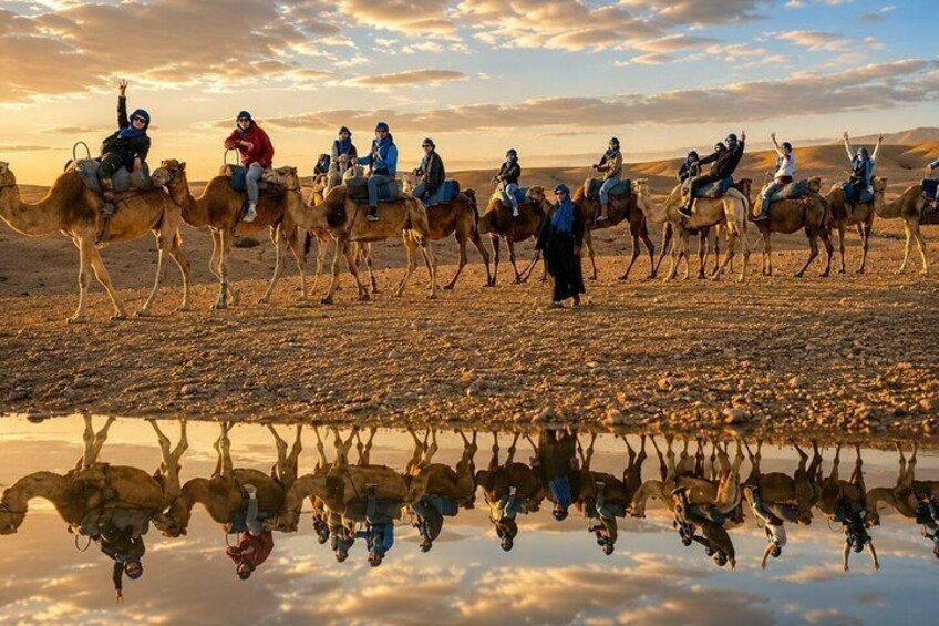 Marrakech Agafay Desert Quad Bike and Camel Ride with Dinner Show 3