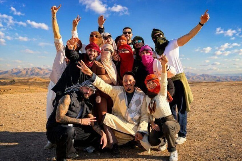 Marrakech Agafay Desert Quad Bike and Camel Ride with Dinner Show 4