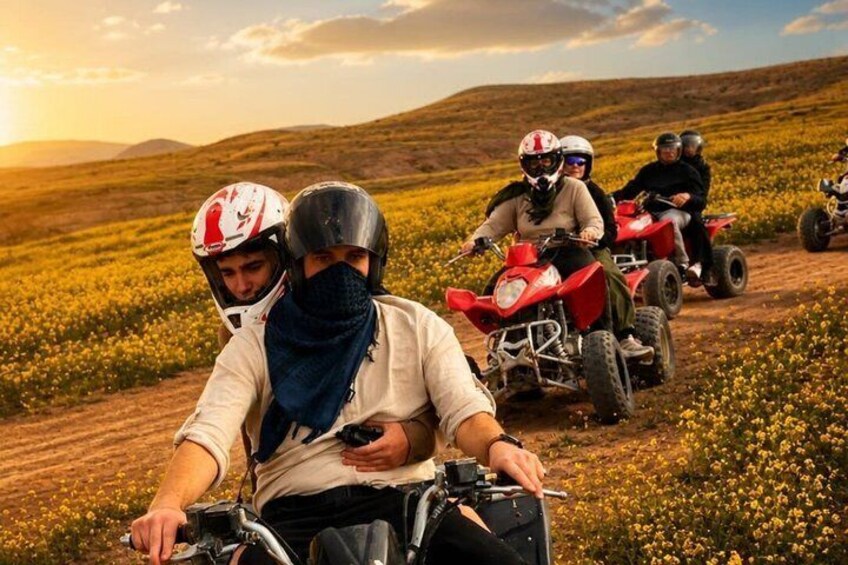 Marrakech Agafay Desert Quad Bike and Camel Ride with Dinner Show 5
