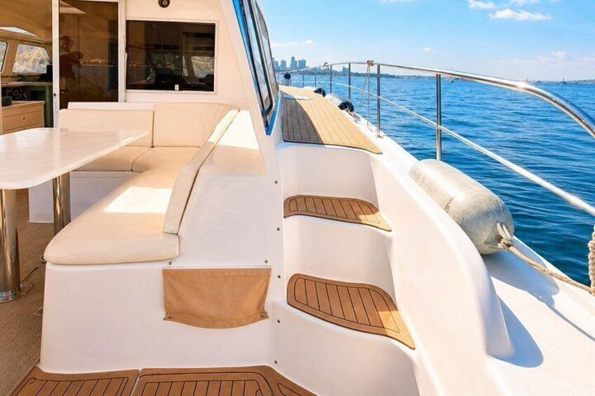 Rio de Janeiro Party Boat Catamaran for Up to 20 Guests Grill 3