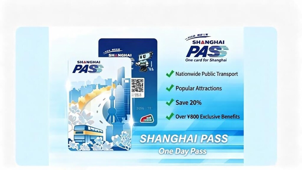 Shanghai: Huangpu River Cruise + Yu Garden + Public Transit Card Pass 1