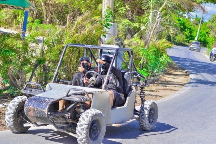 Punta Cana Buggy Tour with Macao Beach, Cenote & Off-Road Trails 5