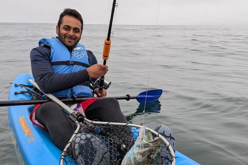 Kayak Fishing in Pismo Beach 5