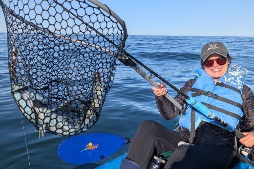 Kayak Fishing in Pismo Beach 3