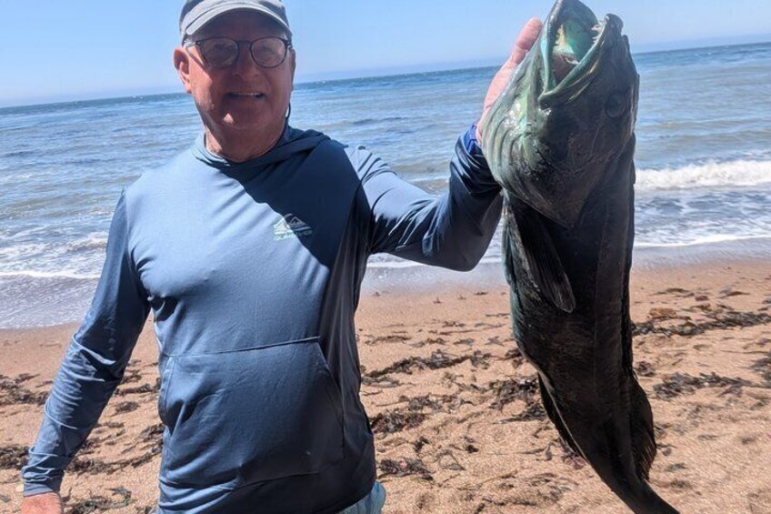 Kayak Fishing in Pismo Beach 1