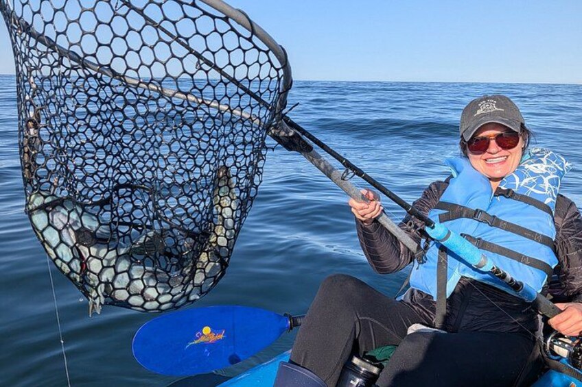 Kayak Fishing in Pismo Beach 3