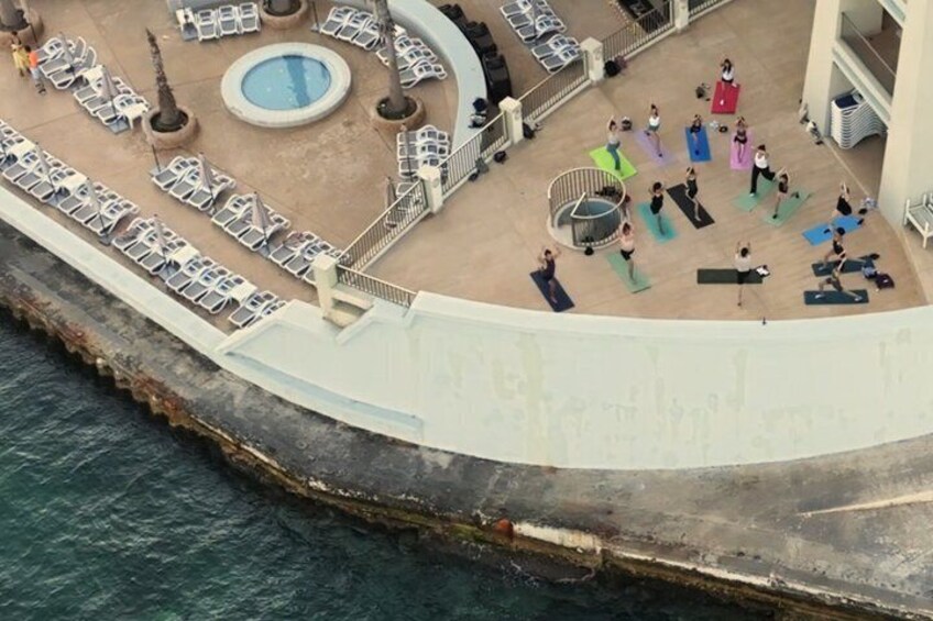 Sunset Yoga and Healthy Bites at Hotel Cavalieri 1