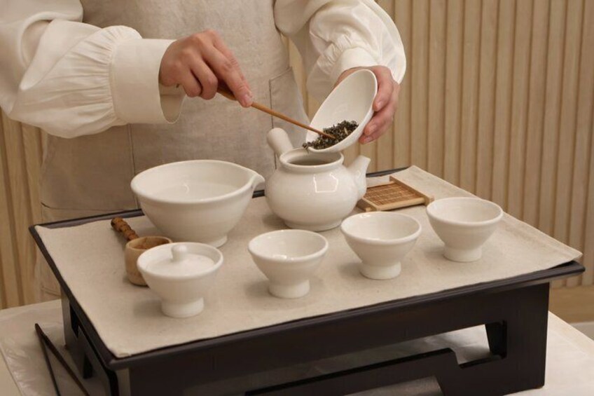 Seoul Korean Tea and Rice Cake Tasting with Bojagi Craft Workshop 5