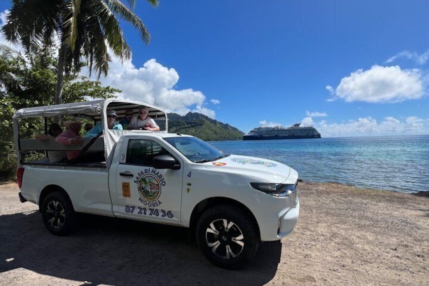 Moorea 4WD Shore Excursion: Best of Moorea, Timed for Your Cruise 1
